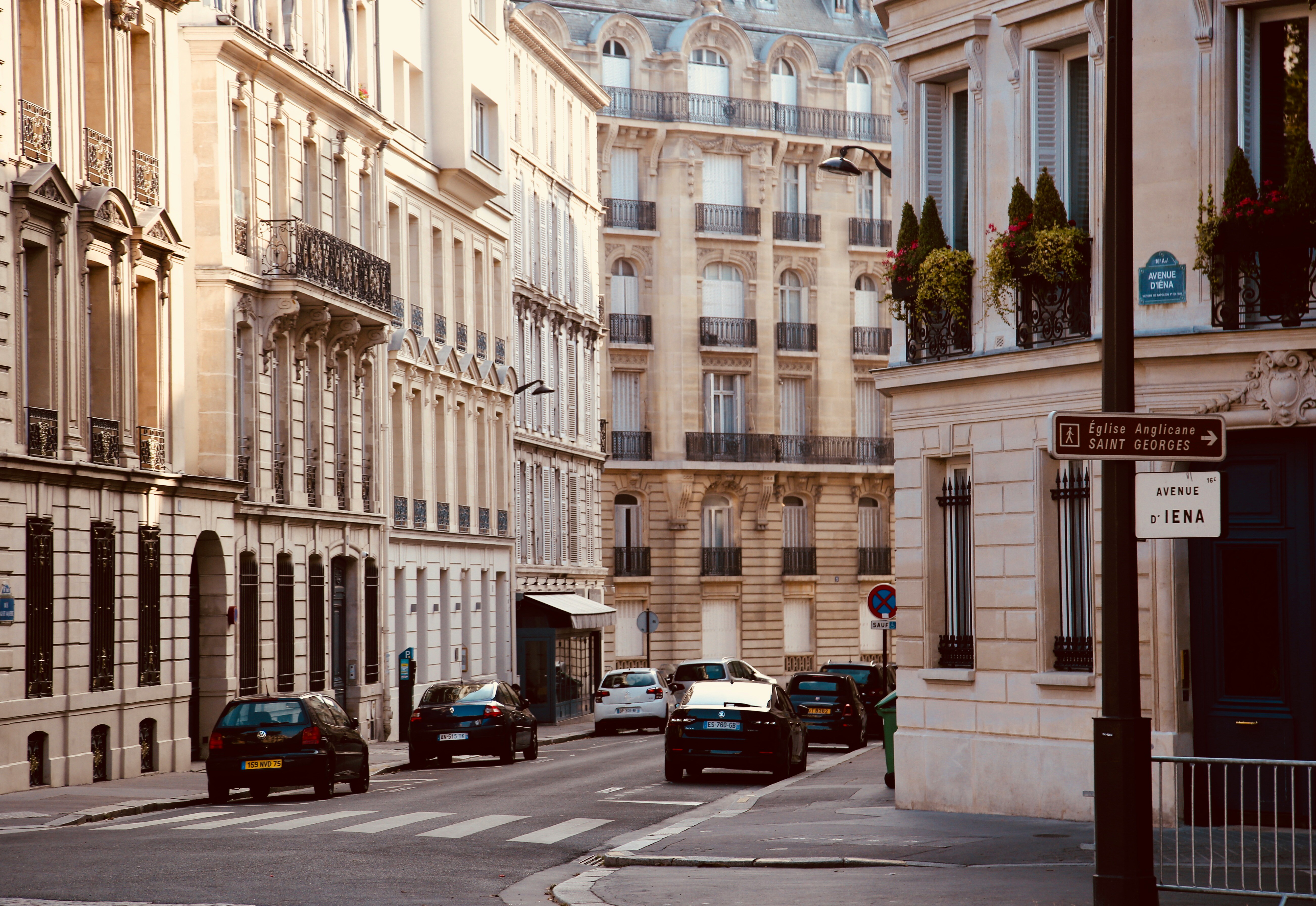 Immeubles haussmanniens parisiens